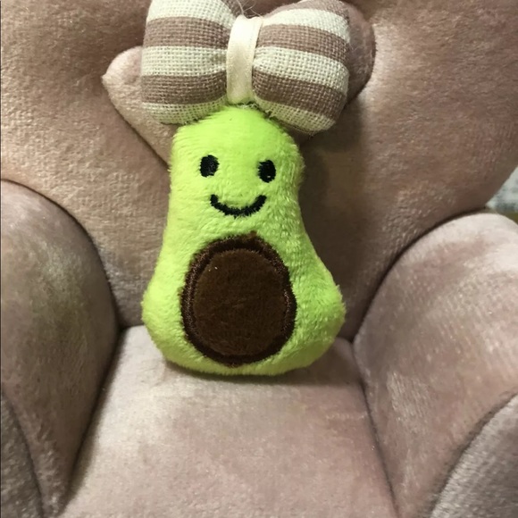Avocado doll mini handmade bow cute gift miniature - Picture 3 of 4